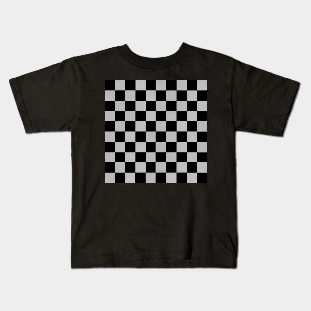 Checkered Past Kids T-Shirt by Diego-t